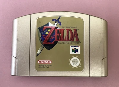 $46 • Buy Nintendo 64 Game Cartridge Legend Of Zelda Ocarina Of Time Nus-nzlp-aus