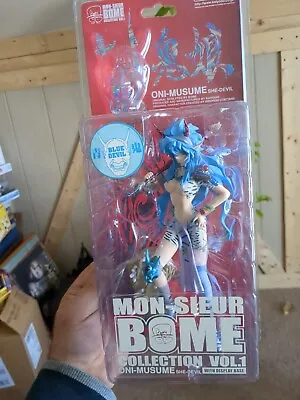 Mon-Sieur BOME Collection Vol.1 Oni-Musume Figure Kaiyodo Blue She-Devil Anime • $50