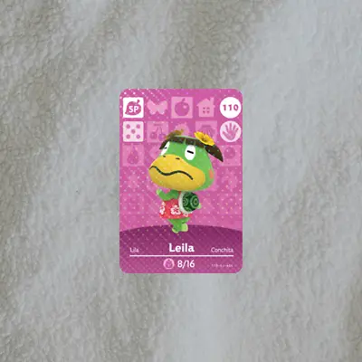 Animal Crossing Amiibo Cards - Series 2 - 110 Leila • $1.50