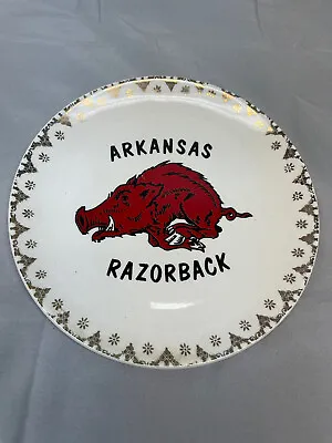 Vintage University Of Arkansas Razorbacks 7 Inch Ceramic Plate • $18.88