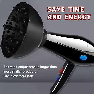 Universal Hair DiffuserProfessional Adaptable For Blow Dryers For Curly Hair • $14.60