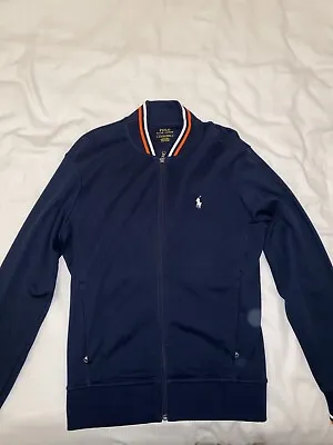 Ralph Lauren Zip Up Hoodie Navy 170cm • £30