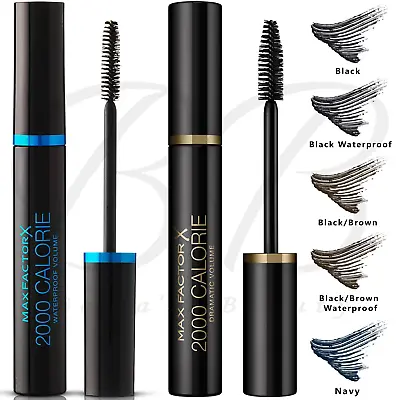 MAX FACTOR 2000 Calorie Dramatic Volume Lash Waterproof Mascara *CHOOSE SHADE* • $14.99