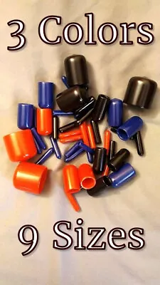 Vacuum Caps Round Rubber Vinyl Dust Caps Thread Protector Pipe Cover Paint Cover • $5.85