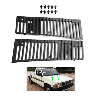 $34.99 • Buy Finisher Wiper Cowl Vent Grille Fit Nissan Frontier D21 Pathfinder Hardbody