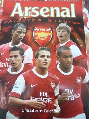 £4.99 • Buy The Official Arsenal Football Club A3 Calendar - 2011