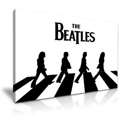 The Beatles Abbey Road Modern Art Canvas Print~ 5 Sizes  • £12.99