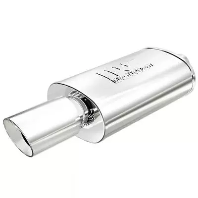 MagnaFlow Exhaust Muffler - Universal Performance Muffler With Tip - 2.25in. • $228