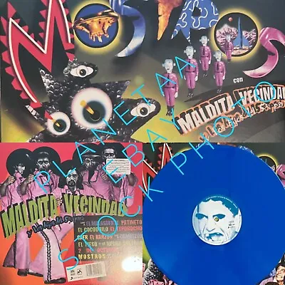 Maldita Vecindad & Los Hijos 5 Piso Mostros Blue Colored Vinyl New And Sealed • $55