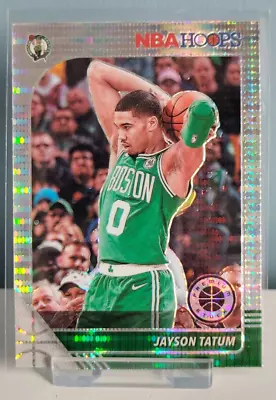 2019-20 Panini NBA Hoops Premium Jayson Tatum  #6 Pulsar Prizm Celtics • £2