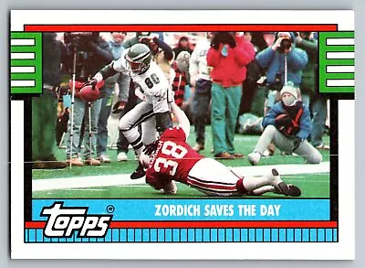 1990 Topps #507 Michael Zordich Phoenix Cardinals TL • $0.99