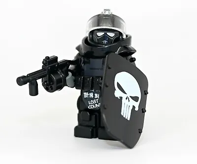 Custom Juggernaut Army Assault Soldier Skull Made With Real LEGO® Minifigure • $18.83