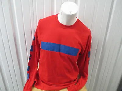 Vintage Gildan Miami Police Academy Pac 91 Large Long Sleeve Red T-shirt Cops • $29.99