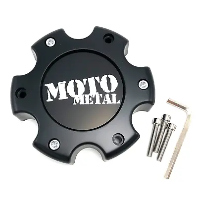 Moto Metal Matte Black 6 Lug 6x5.5  Center Cap For MO959 Wheels P/N MO909B6139YB • $27