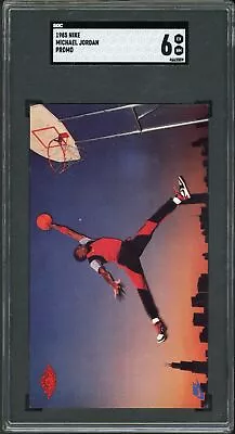 1985 Nike Promo Michael Jordan Rookie RC SGC 6 • $625