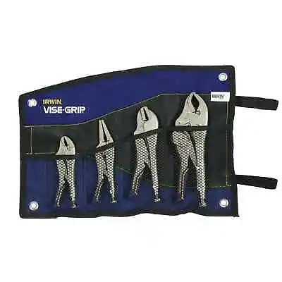 IRWIN VISE-GRIP IRHT82592  Locking Pliers Fast Release 4-Piece Set • $72.99