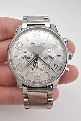 Montblanc Timewalker Chronograph 7069 Watch Automatic Stainless Steel 43mm  • $1495