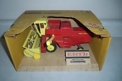 NEW HOLLAND COMBINE In BOX ERTL Vintage Farm Toy • $670.89