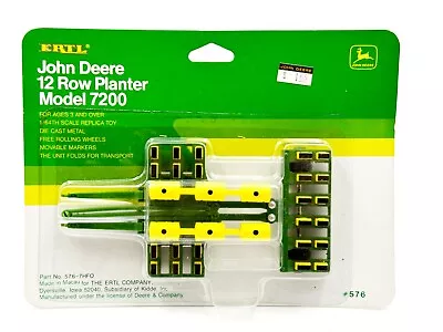 1/64 John Deere 12 Row Planter Model 7200 • $49.95