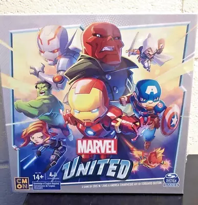 Spin Masters Marvel United Super Hero Cooperative Strategy Card Game NEW SEALED • $11.69