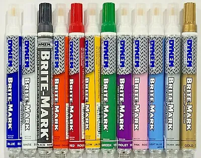 Dykem Brite-mark Medium Paint Marker  **13 Colors To Choose From** • $6.79