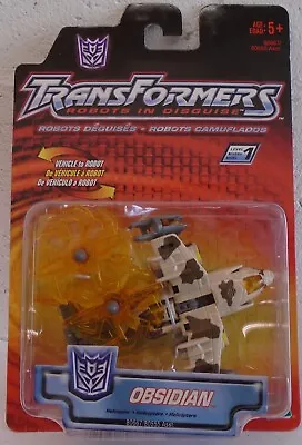 Transformers Robots In Disguise RID Obsidian Helicopter Hasbro Decepticon MOC • $9.99