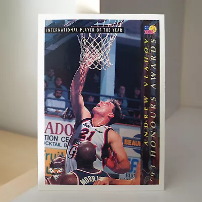 Andrew Vlahov 1994 Futera NBL 93' Honour Awards Basketball Trading Card #105 • $2.70