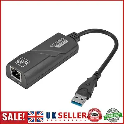 Mini USB 3.0 Gigabit Ethernet Adapter USB To RJ45 Lan Network Card For PC GB • £9.09