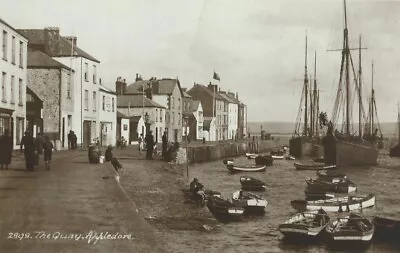 Appledore Quay North Devon Sailing Ships Postally Unused. • £1.45