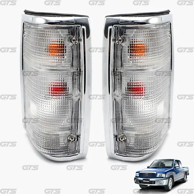 Rear Tail Light Lamp Chrome For Mazda B2000 B2200 Fighter B2500 1986 1997 • $79.06