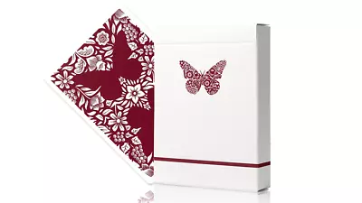 Butterfly Worker Marked Playing Cards (Red) By Ondrej Psenicka • $15.95