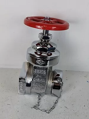 B100 300 Firehose ValveFM 3  X 2-1/2  37WL BH Wedge Gate Valve New With Cap • $97