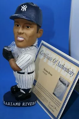 Mariano Rivera Autographed NY Yankees SGA Bobblehead! Limited And Rare With COA! • $742