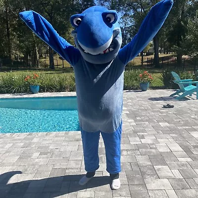 Shark Mascot Costume Adult Large Cosplay Party Halloween Football Cheer READ • $69.99