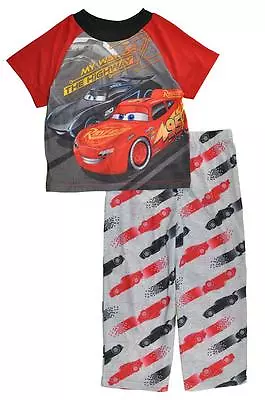 Cars 3 Boys Character Print Pajama Top 2pc Pant Set Size 4 6 8 $38 • $14.99