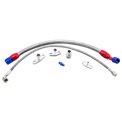 CXRacing Turbo Oil Hose Lin Feed Drain Return Kit For Mazda Miata NA NB 1.6 • $138.87