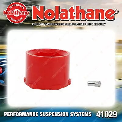 Nolathane Front Steering Rack Pinion Shaft Guide Bush For Nissan Pintara R31 U12 • $29.95