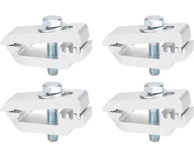 ✨4 PCS Clamps Truck Caps Topper Camper Shell Mounting Heavy Duty Aluminum • $24.99