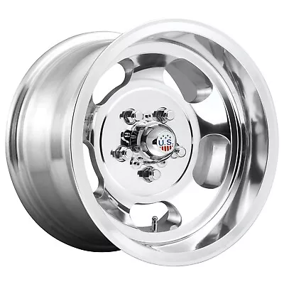 15  US Indy U101 Polished Wheels Suit Holden HQ-WB HX Chev- 15x8 5x120.65 0P • $335