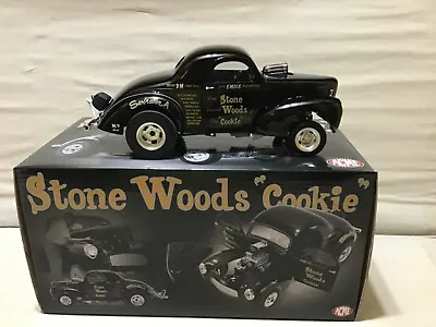 Stone Woods & Cookie  Rare Black 1941  Willys Gasser 1/18 Acme #1800915 Nhra • $199.99