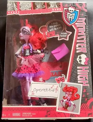 Monster High 2012 Picture Day Operetta First Wave NRFB SOME SHELF WEAR • $75