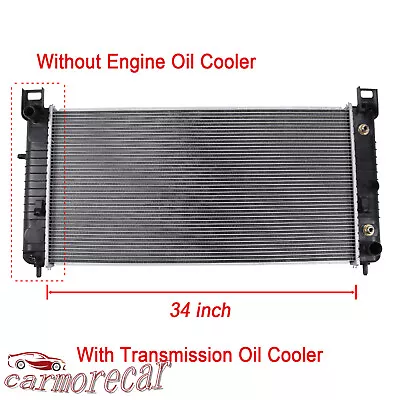 Radiator For Chevy Silverado 1500 2500 Tahoe Cadillac Escalade 5.3L 6.0L 2423 • $85.94