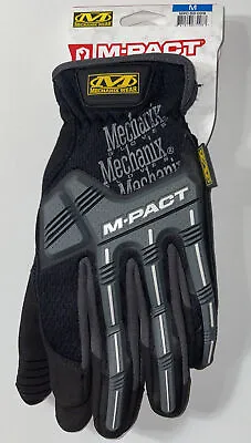Mechanix Wear M-Pact Work Protection Gloves Medium Black New Touchscreen Capable • $22.99