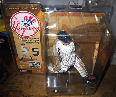 Joe Dimaggio New York Yankees Cooperstown Mcfarlane Figure Nib  Pinstripes • $19.99