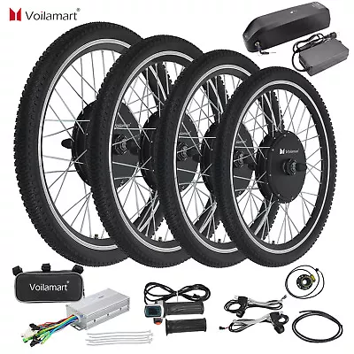 Voilamart Electric Bike Bicycle Motor Conversion Kit Rear/Front Wheel Motor Hub • $169.99