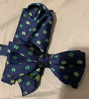 Irish Shamrock Men’s Bow Tie Set - St Patrick’s Day • $15.99
