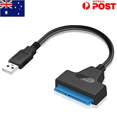 $12.65 • Buy USB 3.0 To SATA 2.5  Hard Drive HDD SSD Adapter Converter Cable 22Pin
