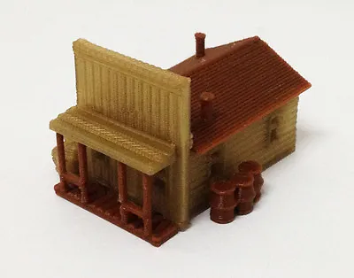 Outland Models Train Railway Layout Building Old West House / Shop N Scale 1:160 • $7.99