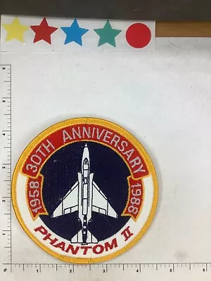 Usaf F-4   Phantom Ii 30th Anniversary Squadron Patch • $9.99