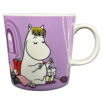 Snorkmaiden Putting On Makeup Moomin Mug Arabia Finland • $44.99